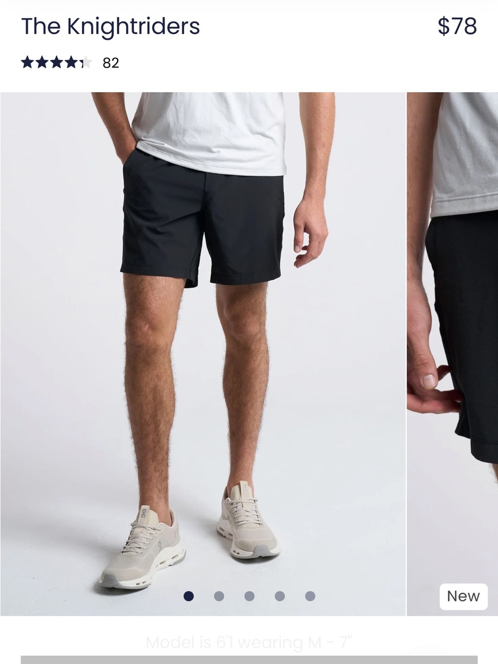 Birddogs The Knightriders Black Performance Athletic Shorts